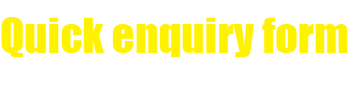 Quick enquiry form. Ask us a question.