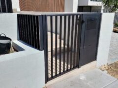 Vertical 50x10 Gate with Letterbox